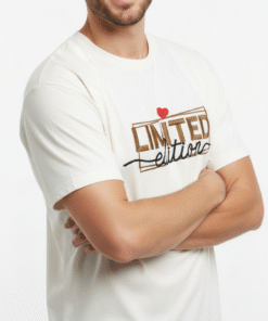 Alternative view of Off-White Embroidered Oversized Tee - Limited Edition